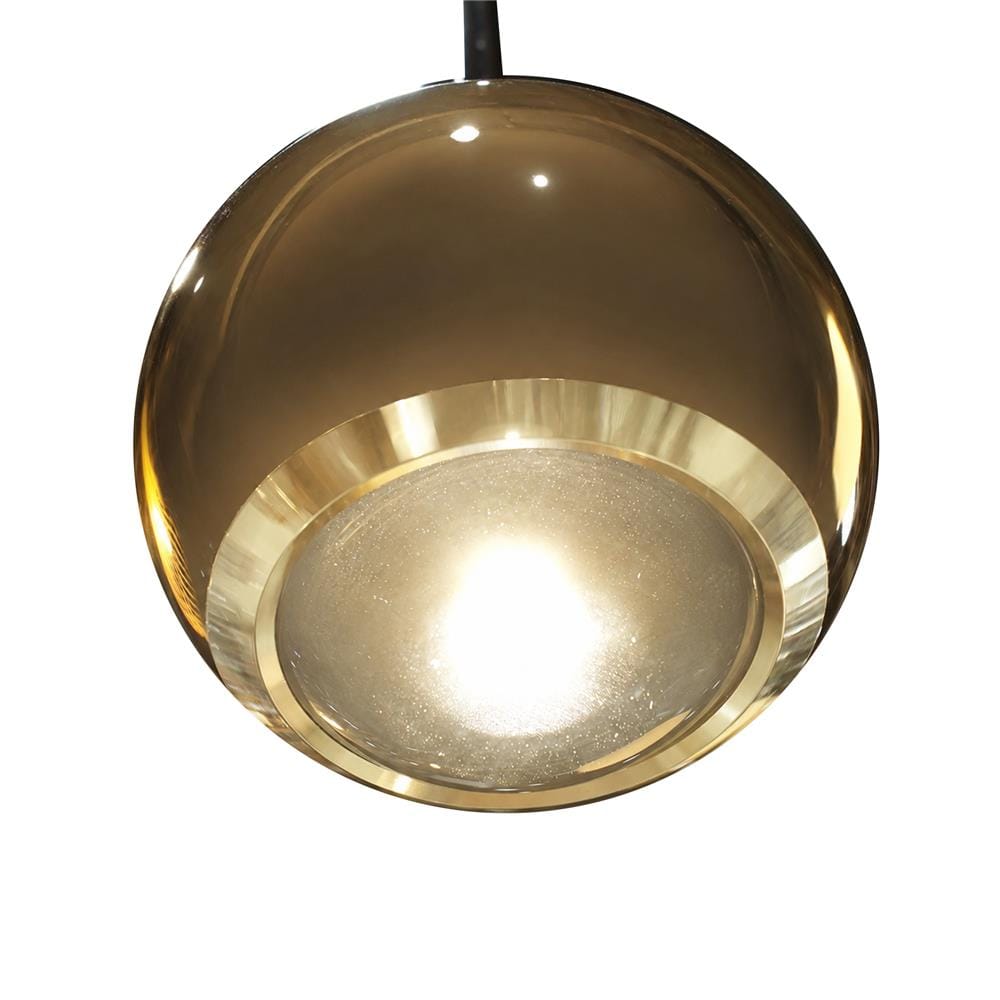 ไฟช่อ LED CARINI KM1606-100mmG 7 วัตต์ COOL WHITE สีทอง/ดำ 1 หัว