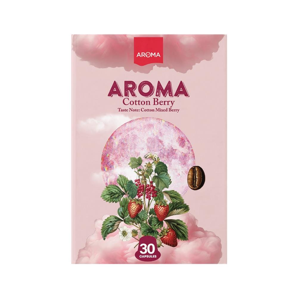 แคปซูลเครื่องชงกาแฟ AROMA คอตตอนมิกซ์เบอร์รี 5.5 ก. (30 แคปซูล)