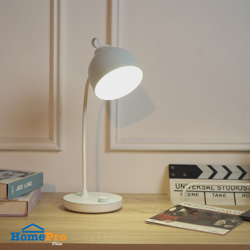 ไฟอ่านหนังสือ LED CARINI YG-T126 2.7 วัตต์ WARM WHITE สีฟ้า/ขาว