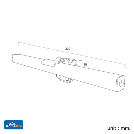 ไฟอ่านหนังสือ LED CARINI PHX002A 5 วัตต์ สีดำ_10