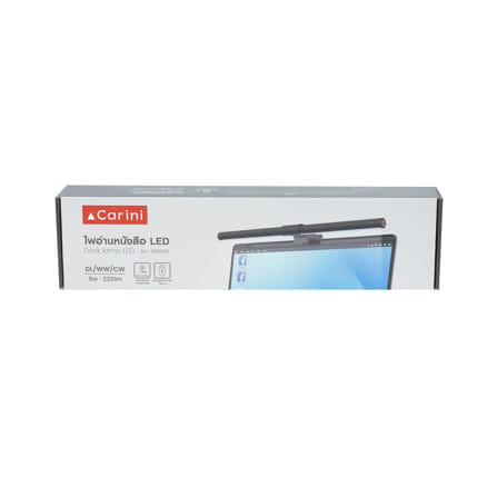 ไฟอ่านหนังสือ LED CARINI PHX003E-S 5 วัตต์ DAYLIGHT/COOL WHITE/WARM WHITE สีดำ_4
