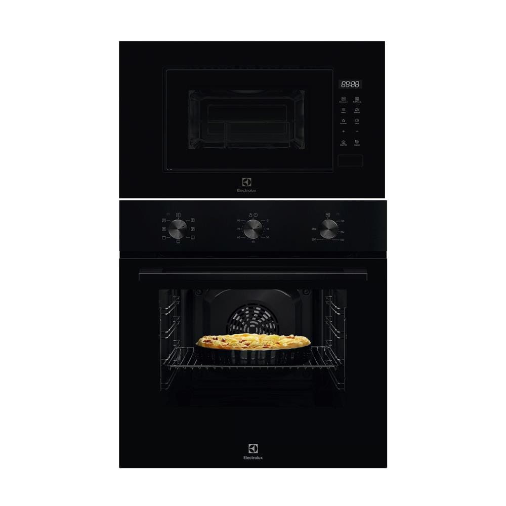 ไมโครเวฟฝัง+เตาอบฝัง ELECTROLUX EMFB20BG+KOHHE00BK