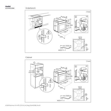 ไมโครเวฟฝัง+เตาอบฝัง ELECTROLUX EMFB20BG+KOHHE00BK_4