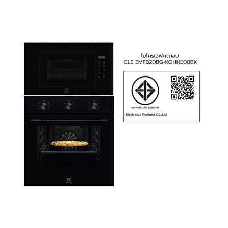 ไมโครเวฟฝัง+เตาอบฝัง ELECTROLUX EMFB20BG+KOHHE00BK_6