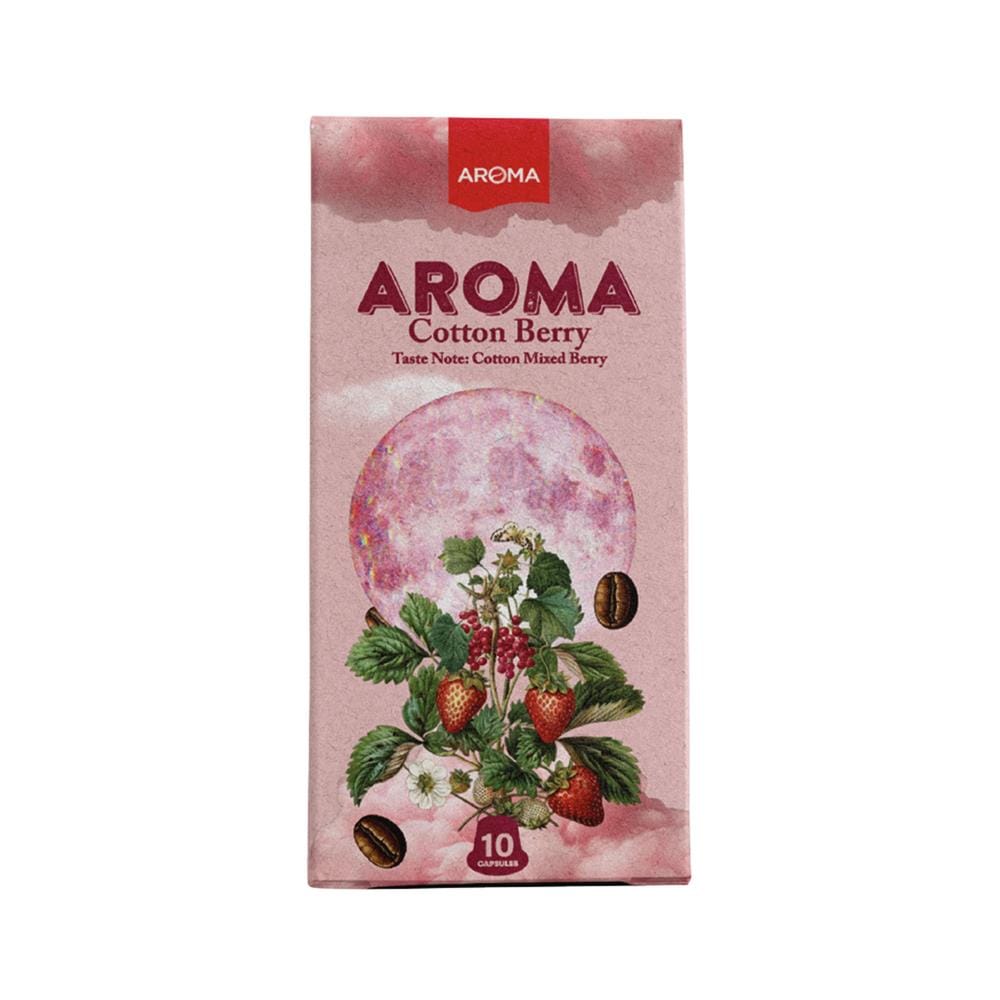 แคปซูลเครื่องชงกาแฟ AROMA คอตตอนมิกซ์เบอร์รี 5.5 ก. (10 แคปซูล)