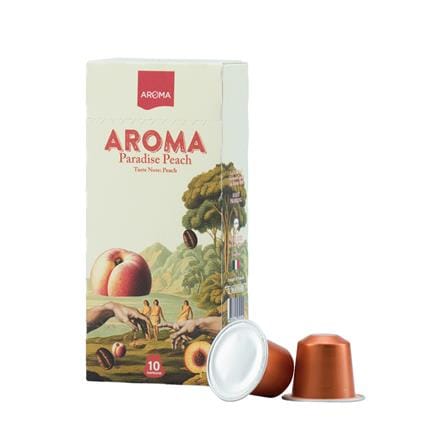 แคปซูลเครื่องชงกาแฟ AROMA พีช 5.5 ก. (10 แคปซูล)_0