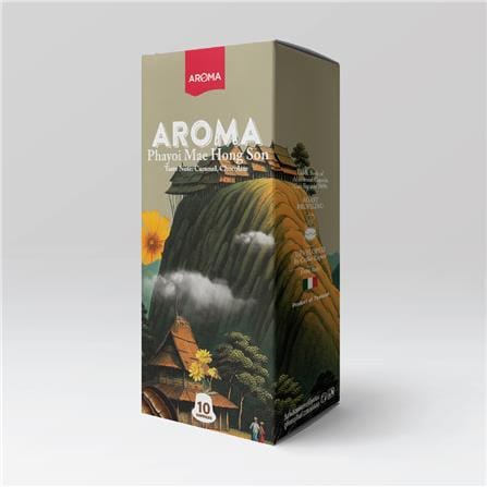 แคปซูลเครื่องชงกาแฟ AROMA พะยอยแม่ฮ่องสอน 5.5 ก. (10 แคปซูล)_1