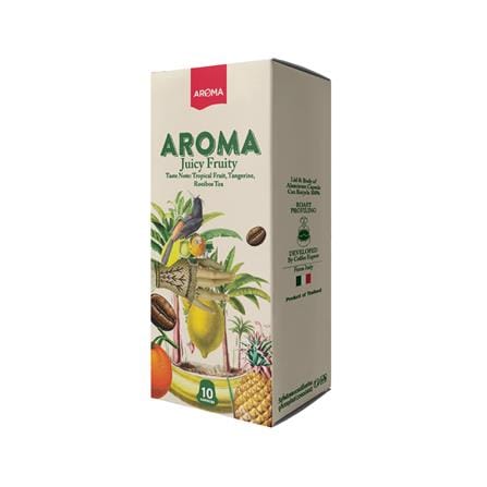 แคปซูลเครื่องชงกาแฟ AROMA จูซซี่ฟรุตตี้ 5.5 ก. (10 แคปซูล)_2