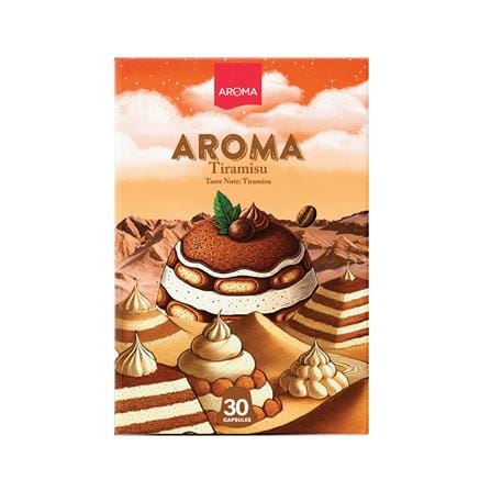 แคปซูลเครื่องชงกาแฟ AROMA ทีรามิสุ 5.5 ก. (30 แคปซูล)_0