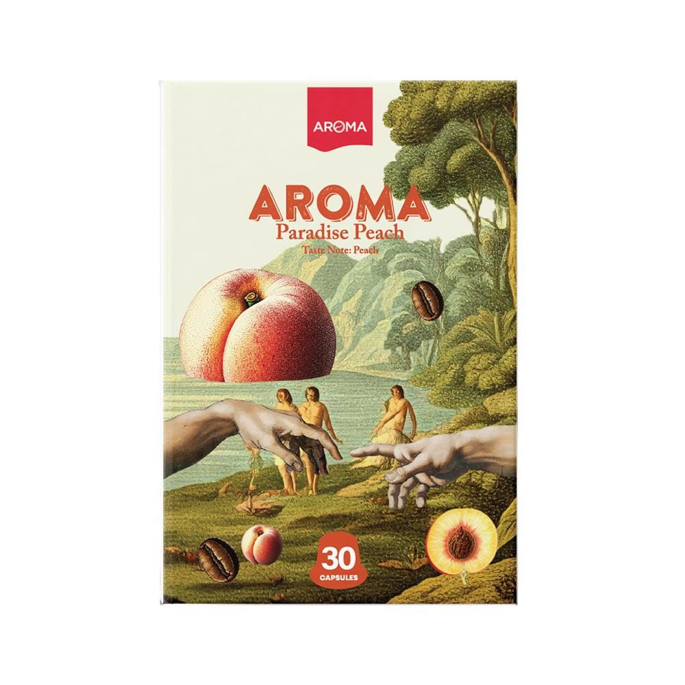 แคปซูลเครื่องชงกาแฟ AROMA พีช 5.5 ก. (30 แคปซูล)