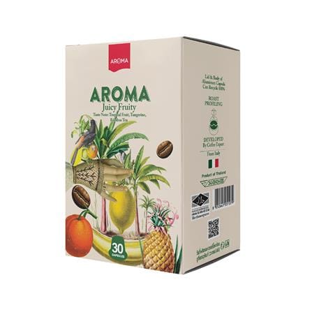 แคปซูลเครื่องชงกาแฟ AROMA จูซซี่ฟรุตตี้ 5.5 ก. (30 แคปซูล)_1