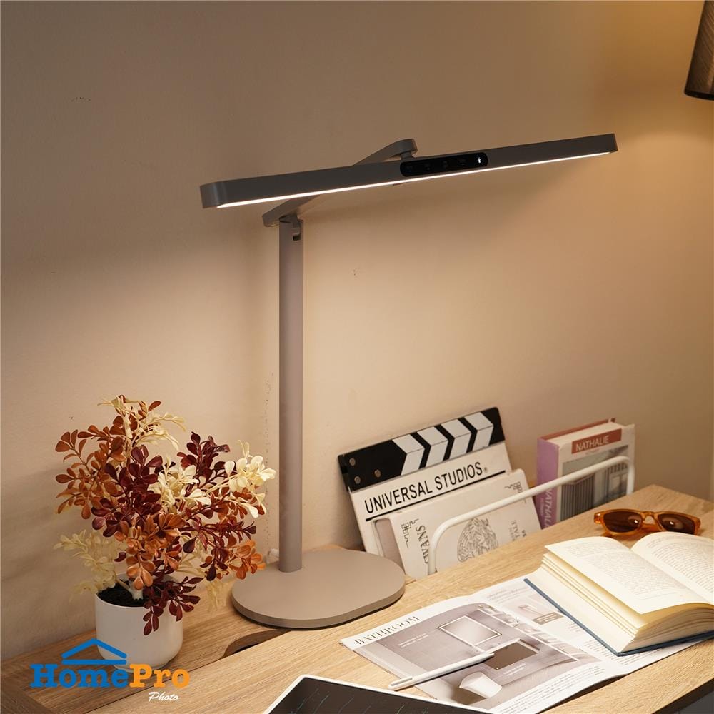 ไฟอ่านหนังสือ LED CARINI LA-E678GY 12 วัตต์ DAYLIGHT/COOL WHITE/WARM WHITE สีเทา