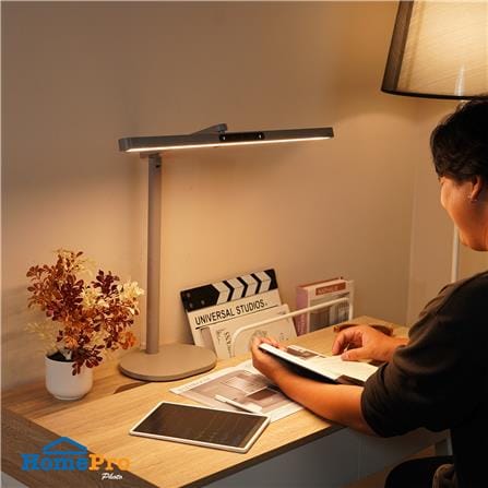 ไฟอ่านหนังสือ LED CARINI LA-E678GY 12 วัตต์ DAYLIGHT/COOL WHITE/WARM WHITE สีเทา_5