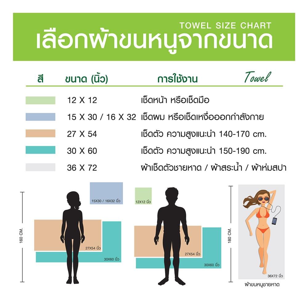 ผ้าขนหนู SANTAS GROOVE 16x32 นิ้ว สี BLOSSOM