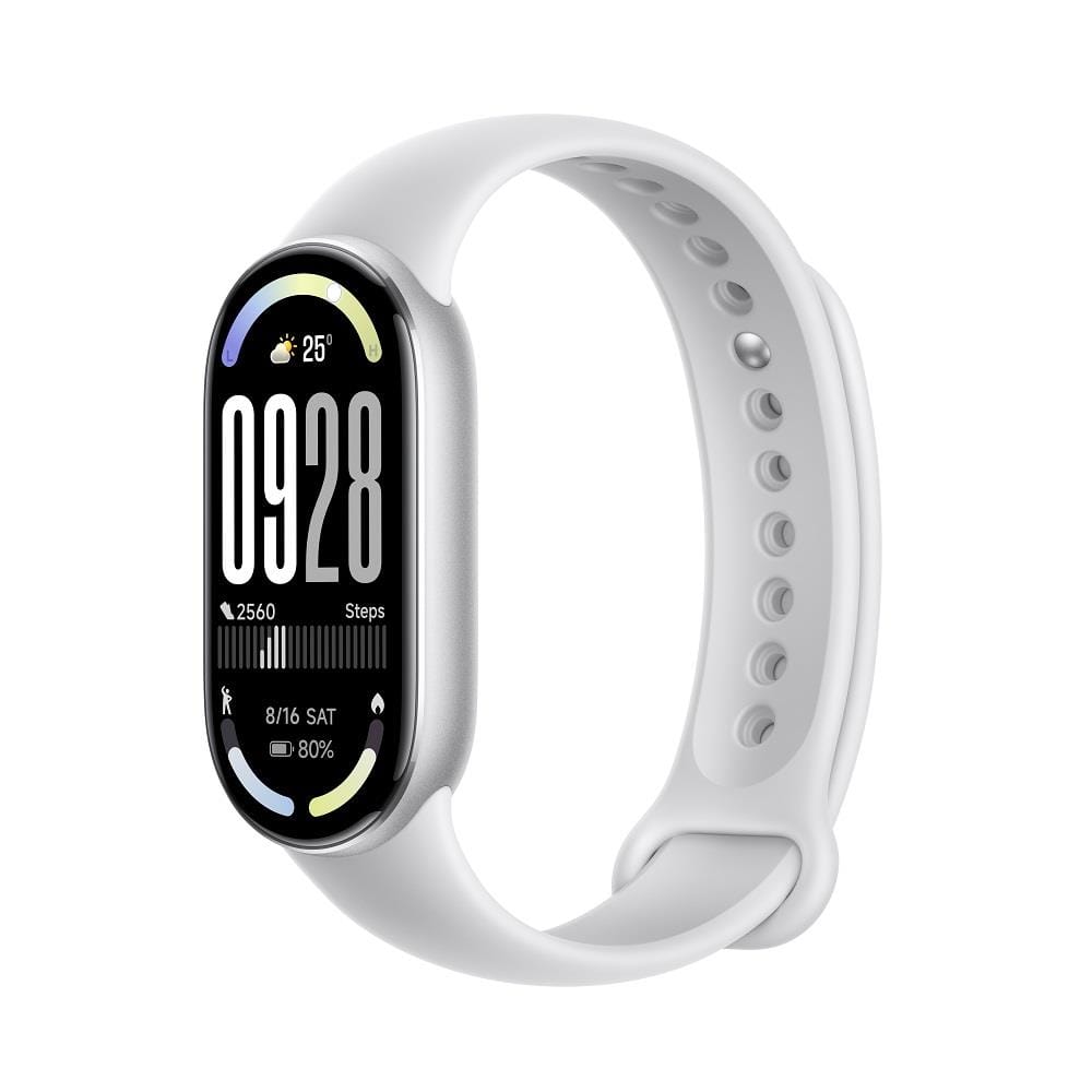 สายรัดข้อมืออัจฉริยะ XIAOMI BAND 10 สีเงิน