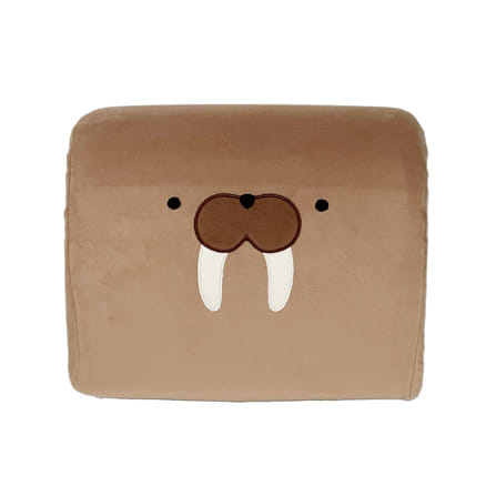 หมอนรองคอ SNAZZ K-WALRUS 9.5x11.5 นิ้ว สีน้ำตาล_3