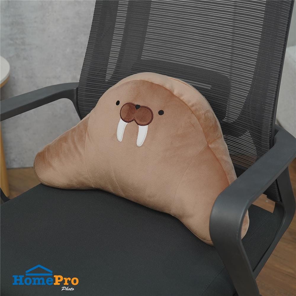 เบาะรองหลัง SNAZZ K-WALRUS 11x17.5 นิ้ว สีน้ำตาล