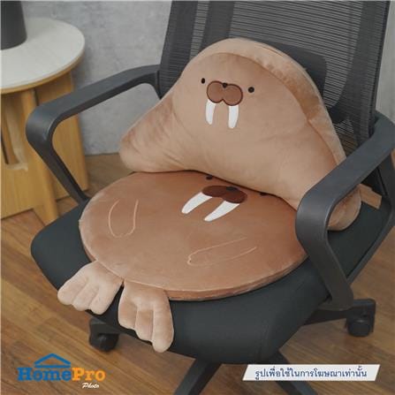 เบาะรองหลัง SNAZZ K-WALRUS 11x17.5 นิ้ว สีน้ำตาล_7
