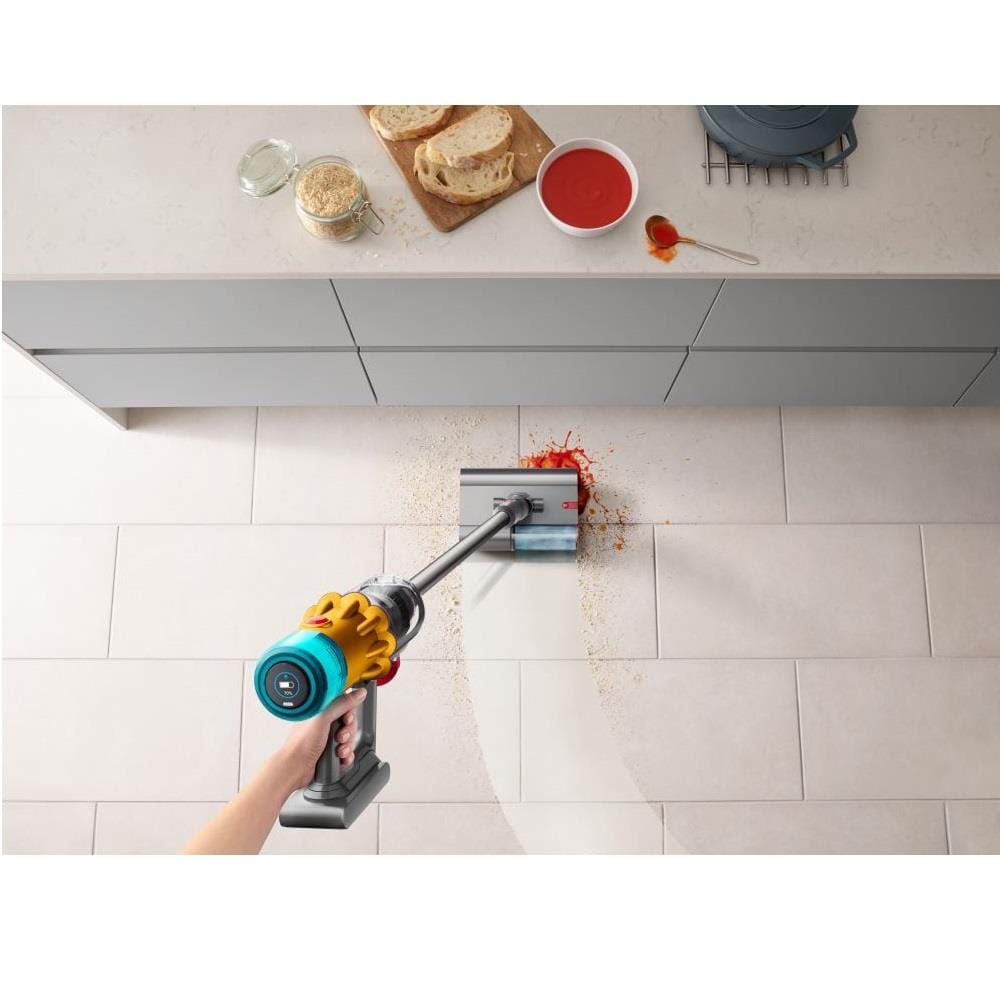 เครื่องดูดฝุ่นแบบด้าม DYSON SV46 V12S DTSLIM สี YELLOW/NICKEL