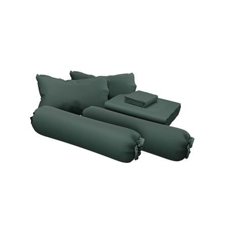 ชุดผ้าปูที่นอน 6 ฟุต (ชุด 6 ชิ้น) SATIN PLUS SOLID COLOR PS025_2