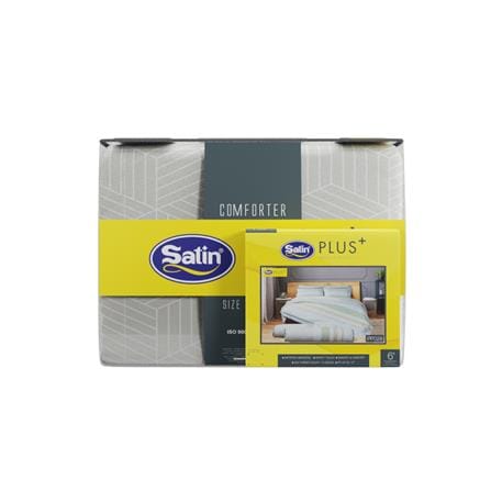 ชุดผ้าปูที่นอน 6 ฟุต (ชุด 6 ชิ้น) SATIN PLUS PRINTED SERIES PP028_5