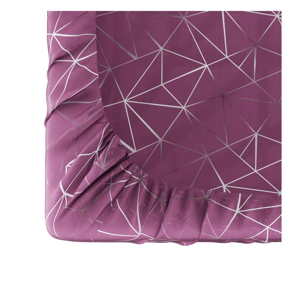 ชุดผ้าปูที่นอน 6 ฟุต (ชุด 6 ชิ้น) SATIN PLUS PRINTED SERIES PP027