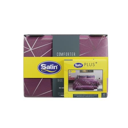 ชุดผ้าปูที่นอน 6 ฟุต (ชุด 6 ชิ้น) SATIN PLUS PRINTED SERIES PP027_5