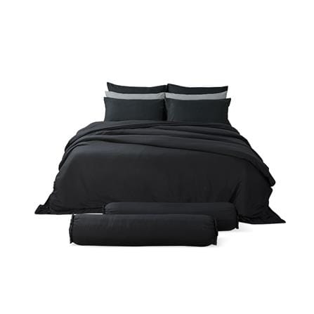 ชุดผ้าปูที่นอน 6 ฟุต (ชุด 6 ชิ้น) SATIN PLUS SOLID COLOR PS026_1