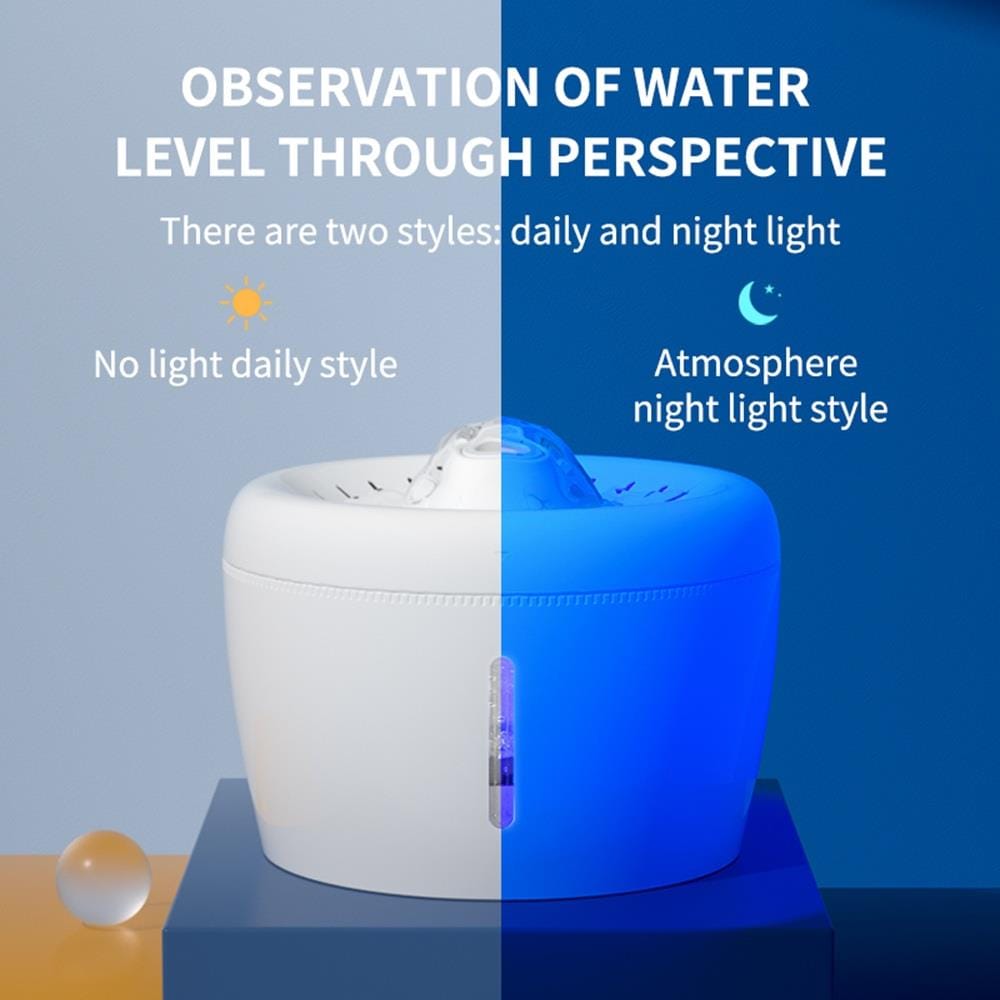 น้ำพุแมวอัตโนมัติ ELSPET PUREFLOW สีขาว