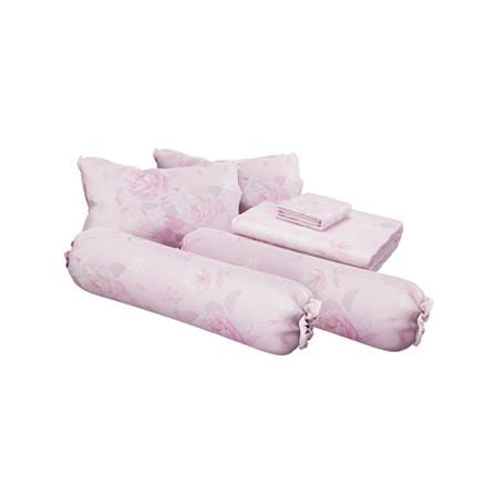ชุดผ้าปูที่นอน 6 ฟุต (ชุด 6 ชิ้น) SATIN PLUS PRINTED SERIES PP037_2