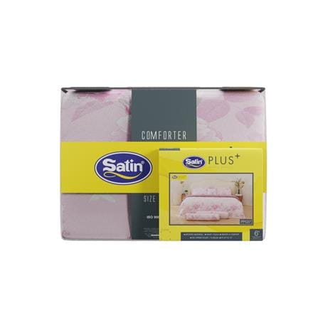 ชุดผ้าปูที่นอน 6 ฟุต (ชุด 6 ชิ้น) SATIN PLUS PRINTED SERIES PP037_5