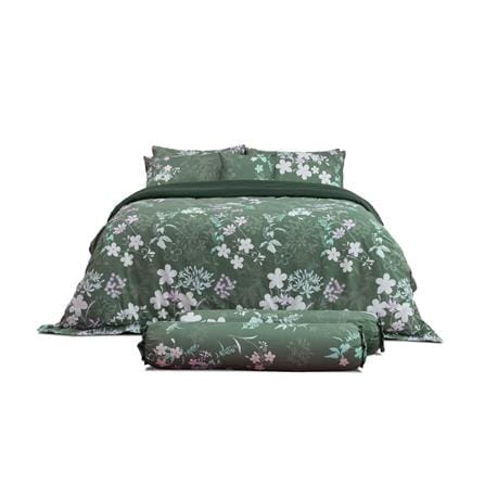 ชุดผ้าปูที่นอน 6 ฟุต (ชุด 6 ชิ้น) SATIN PLUS LUCKY ME LUCKY WISH PP035_1