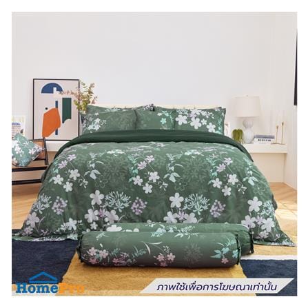 ชุดผ้าปูที่นอน 6 ฟุต (ชุด 6 ชิ้น) SATIN PLUS LUCKY ME LUCKY WISH PP035_0