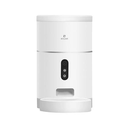 เครื่องให้อาหารสัตว์เลี้ยงอัตโนมัติ ELSPET PUREWHITE C สีขาว_0