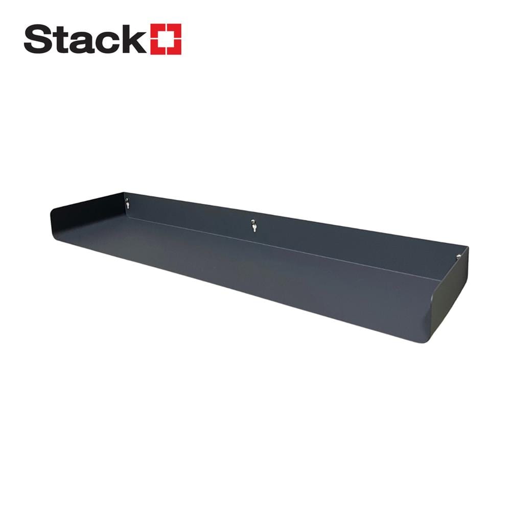ชั้นเหล็กติดผนัง STACKO KUMI 60x15x5 ซม. สีเทา