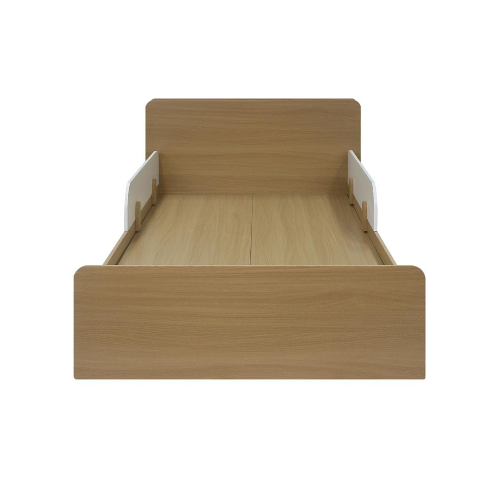 เตียง 3.5 ฟุต FURDINI MARU สี NT OAK/ขาว
