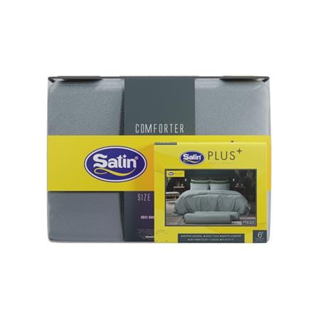 ชุดผ้าปูที่นอน 6 ฟุต (ชุด 6 ชิ้น) SATIN PLUS SOLID COLOR PS022_4