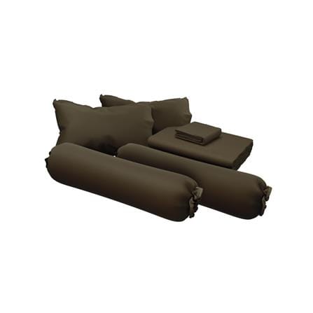 ชุดผ้าปูที่นอน 6 ฟุต (ชุด 6 ชิ้น) SATIN PLUS SOLID COLOR PS021_1