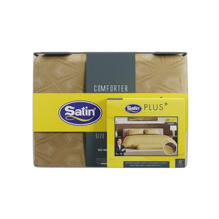 ชุดผ้าปูที่นอน 6 ฟุต (ชุด 6 ชิ้น) SATIN PLUS LUCKY ME LUCKY WISH LK079_4