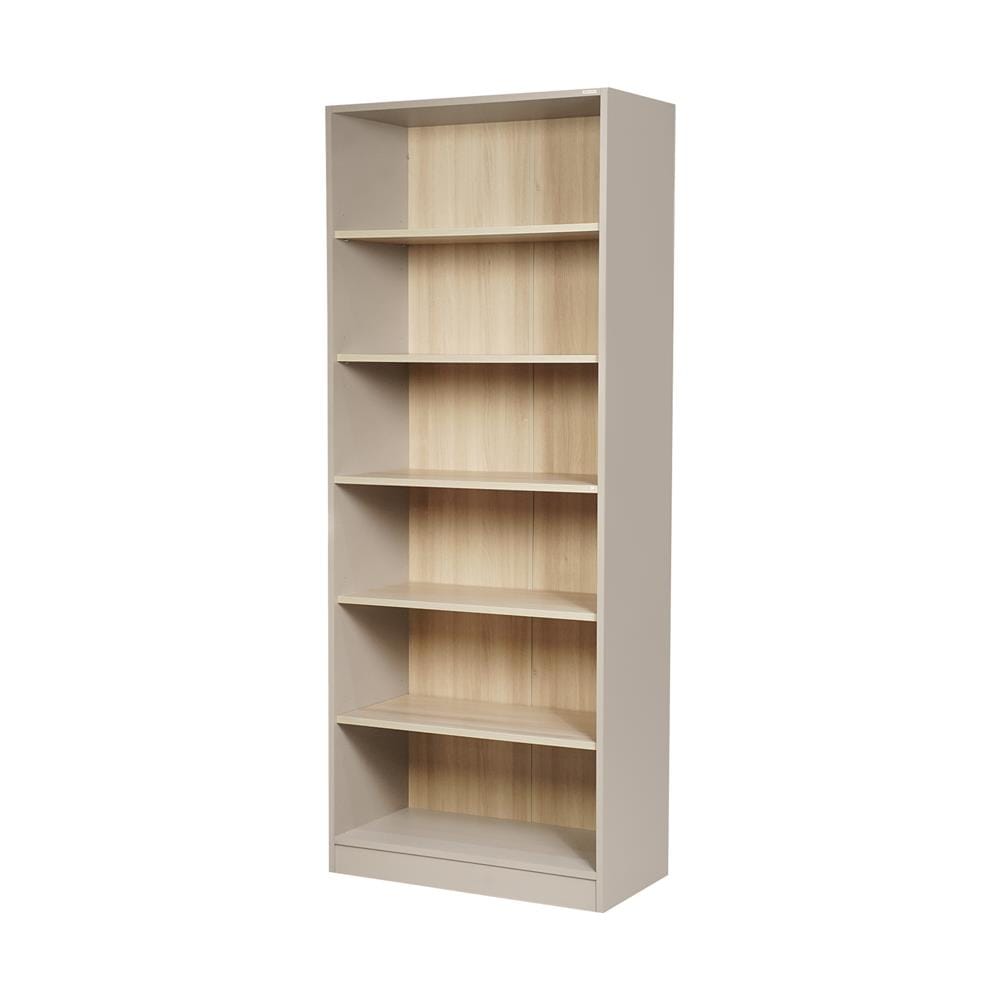 ชั้นวางของ 6 ชั้น FURDINI KEEPER+ 80 ซม. สี LIGHT OAK/SOFT BEIGE