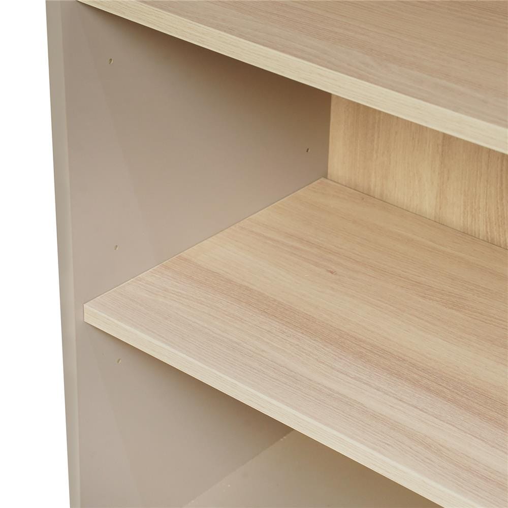ชั้นวางของ 6 ชั้น FURDINI KEEPER+ 80 ซม. สี LIGHT OAK/SOFT BEIGE