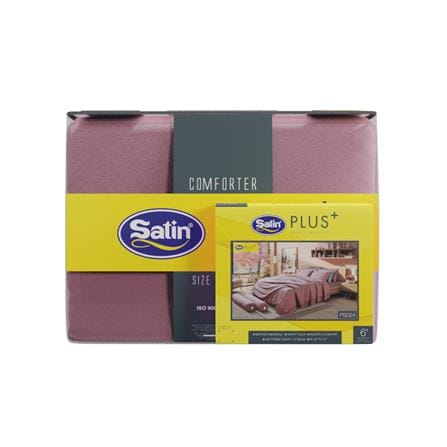ชุดผ้าปูที่นอน 6 ฟุต (ชุด 6 ชิ้น) SATIN PLUS SOLID COLOR PS024_4