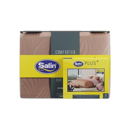 ชุดผ้าปูที่นอน 6 ฟุต (ชุด 6 ชิ้น) SATIN PLUS LUCKY ME LUCKY WISH LK080_4