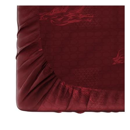 ชุดผ้าปูที่นอน 6 ฟุต (ชุด 6 ชิ้น)  SATIN PLUS LUCKY ME LUCKY WISH LKS007_3