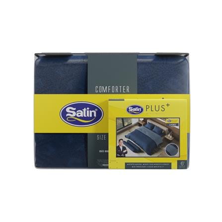 ชุดผ้าปูที่นอน 6 ฟุต (ชุด 6 ชิ้น) SATIN PLUS LUCKY ME LUCKY WISH LK083_4