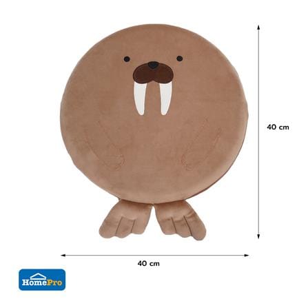 เบาะรองนั่ง SNAZZ K-WALRUS 15.5x15.5 นิ้ว สีน้ำตาล_8