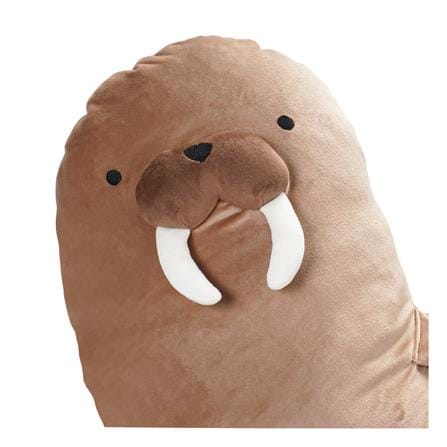 หมอนอิง SNAZZ K-WALRUS 33X15.8 นิ้ว สีน้ำตาล_3
