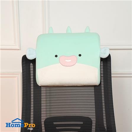 หมอนรองคอ SNAZZ K-PUFFER 9.5x11.5 นิ้ว สีเขียว_5