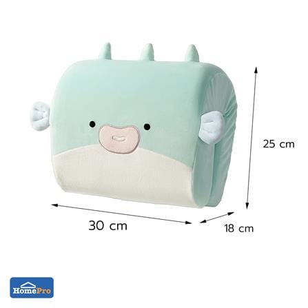 หมอนรองคอ SNAZZ K-PUFFER 9.5x11.5 นิ้ว สีเขียว_8