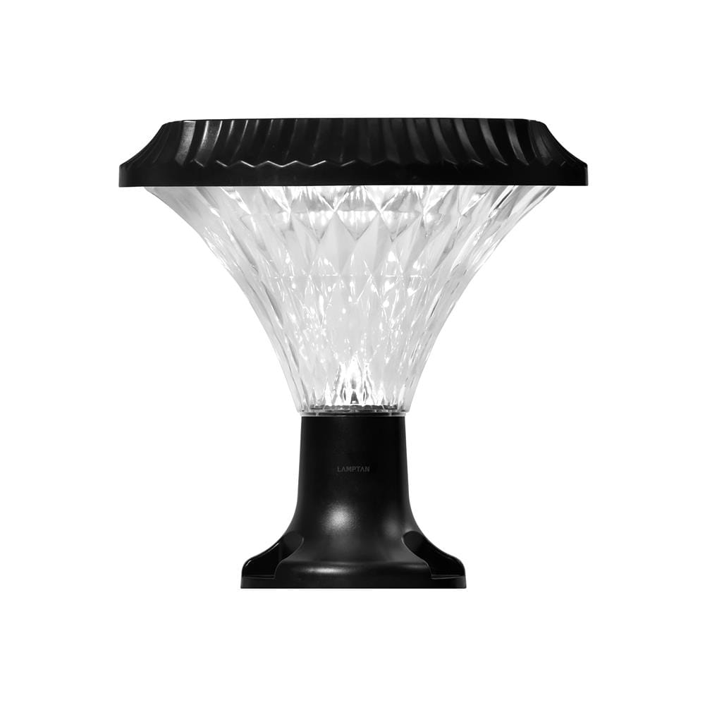 ไฟหัวเสา SOLAR LAMPTAN SUPERIOR 50 วัตต์ DAYLIGHT/COOL WHITE/WARM WHITE สีดำ